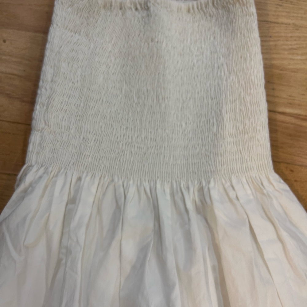 Faithfull The Brand - Jamie Midi Dress, Size 6, White - Picture 6 of 7